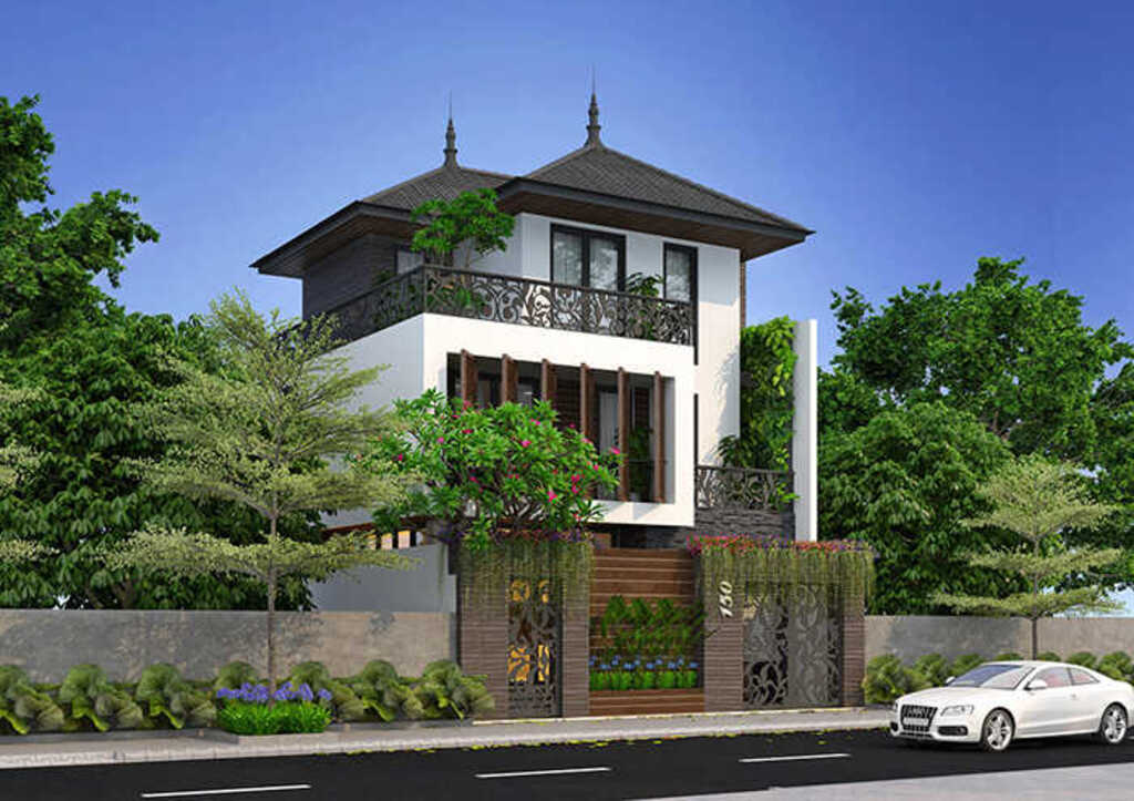 Biệt Thự 3 Tầng Hiện Đại 120m² – Tận Hưởng Không Gian Sống Đẳng Cấp 4 mau sac va he thong anh sang hai hoa