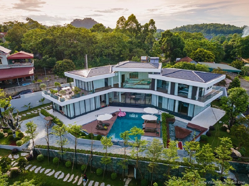Biệt Thự 1000m2 - Không Gian Sống Xa Hoa và Đẳng Cấp 3 mau thiet ke biet thu hien dai nha vuon tai phu tho