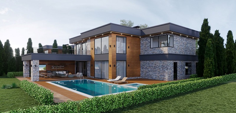 Biệt Thự 1000m2 - Không Gian Sống Xa Hoa và Đẳng Cấp 4 mau thiet ke biet thu san vuon voi ho boi tai ha no