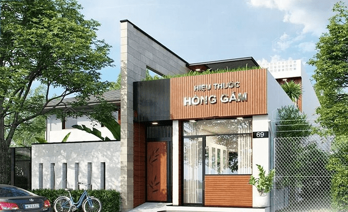 Khám phá vẻ đẹp của mẫu nhà 2 mặt tiền 2 tầng 7 mau thiet ke nha o ket hop kinh doanh cho kien thiet viet thuc hien