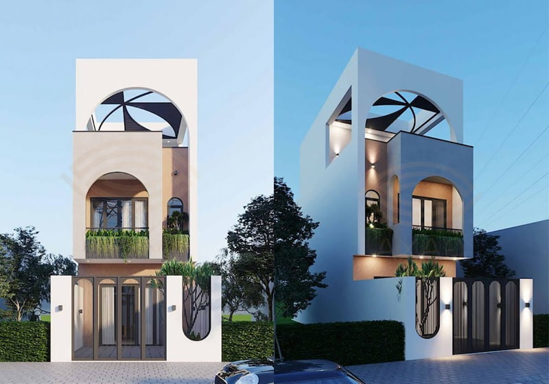 Mẫu Nhà Phố 2 Tầng 5x15 Hiện Đại Và Tiết Kiệm Diện Tích 8 moi thiet ke khac nhau cua can nha se quyet dinh chi phi xay dung khac nhau