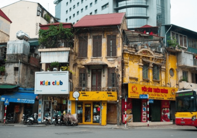 Giới thiệu về nhà phố cổ Hà Nội mang đậm giá trị văn hóa 5 net kien truc phap co anh huong den thiet ke nha pho co ha noi