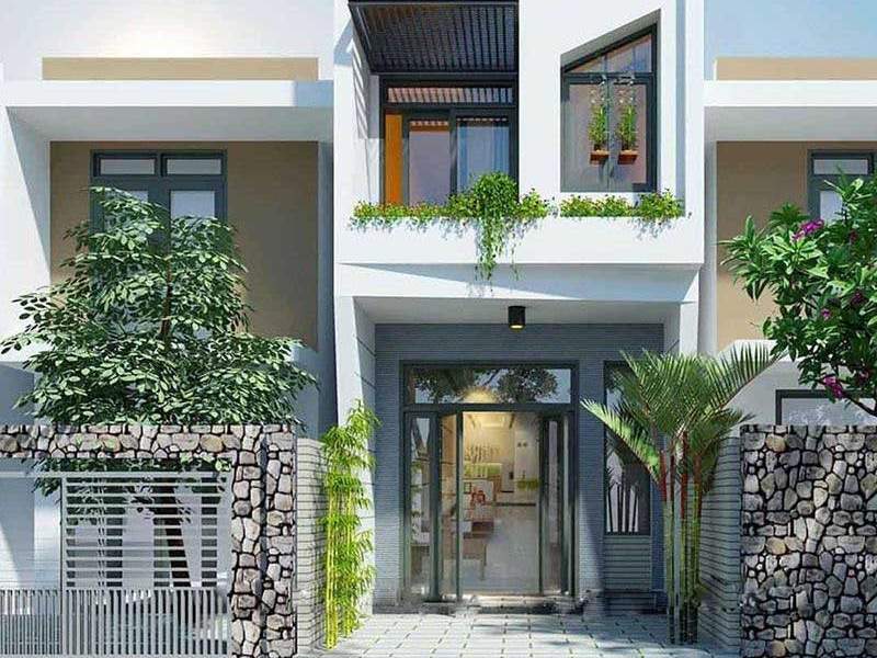 Chi phí xây 4x12 nhà 1 trệt 1 lầu trọn gói bao nhiêu tiền? 3 nha 1 tret 1 lau 412 phong cach hien dai thuong re hon vi it chi tiet phuc tap hon phong cach tan co dien hoac co dien
