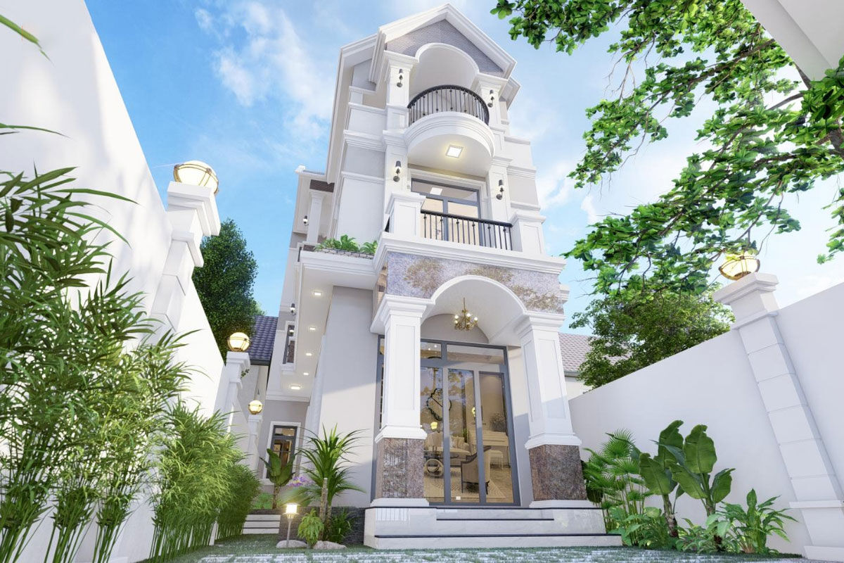 99++ mẫu nhà ống 3 tầng kiểu Pháp hiện đại, tinh tế top đầu 4 nha ong kieu phap giup toi uu hoa khong gian dang ke