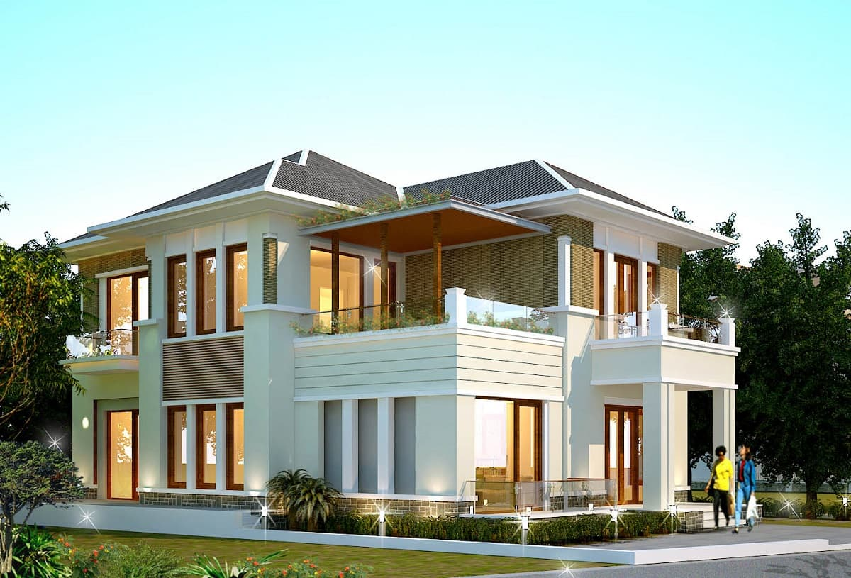 99+ mẫu nhà vườn đẹp, ấn tượng phù hợp với mọi phong cách sống cho năm 2024 2 nha vuon co the dap ung nhieu phong cach thiet ke khac nhau