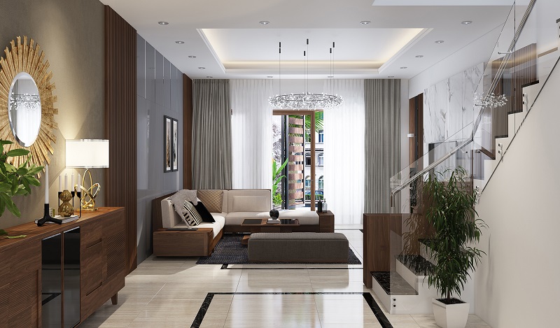 Thiết kế biệt thự song lập - Đẳng cấp và đầy đủ tiện ích 5 noi that hien dai duoc yeu thich va lua chon