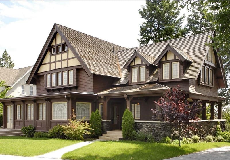 Biệt Thự Mỹ: Phong Cách Kiến Trúc Hiện Đại Và Sang Trọng 5 phong cach craftsman duoc yeu thich vi su dung vat lieu tu nhien va hoi tho gan gui