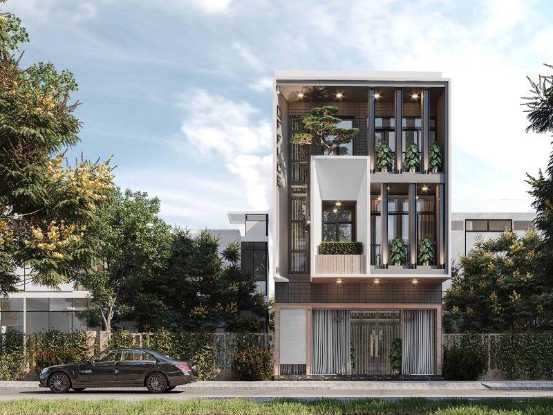 Xu hướng thiết kế nhà ở kết hợp kinh doanh mới nhất hiện nay 2 phong cach hien dai trong thiet ke nha o ket hop kinh doanh tap trung vao su thanh thoat