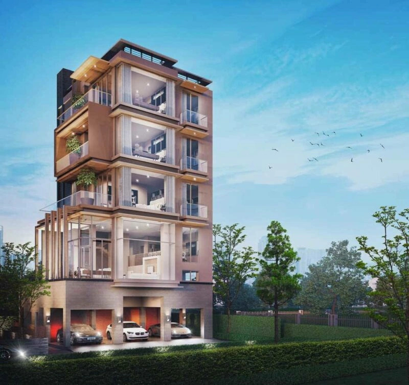 Chiêm Ngưỡng Biệt Thự 6 Tầng Đẳng Cấp – Biểu Tượng Của Giới Thượng Lưu 2 the dat xay nha sau tang