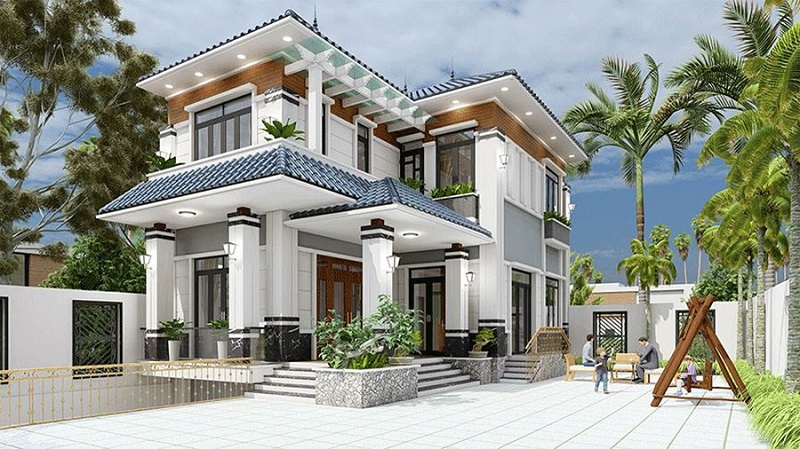 Biệt Thự 30 Tỷ – Kiến Trúc Sang Trọng và Đẳng Cấp 8 thiet ke biet thu mai nhat 30 ty