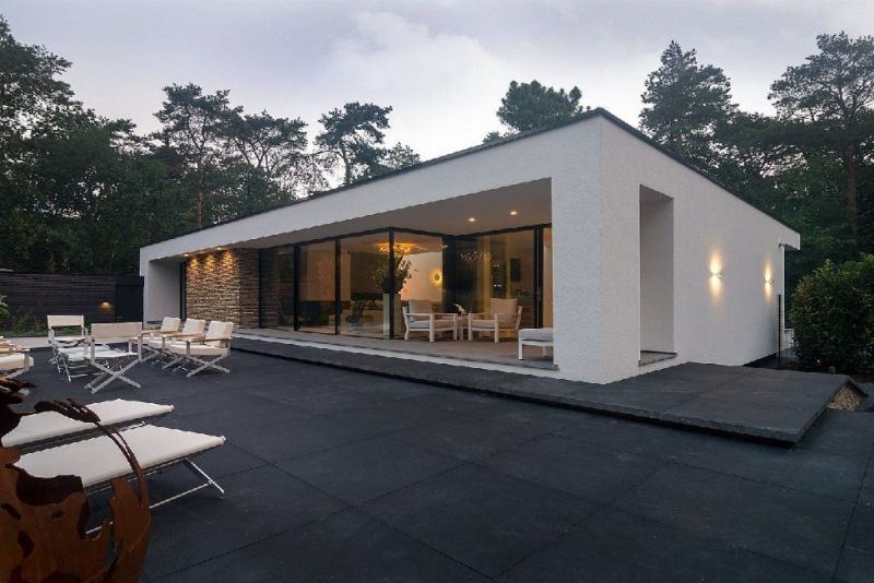 Nhà Phố 1 Tầng Mặt Tiền 5m - Thiết Kế Tối Ưu Cho Cuộc Sống Hiện Đại 1 thiet ke mat tien nha pho 5m 1 tang mai bang