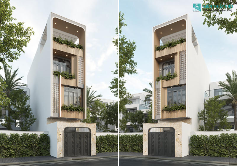 Thiết kế nhà phố anh Phúc - Thủ Đức