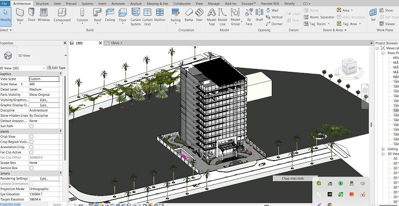 Download File Revit Nhà Phố Miễn Phí Và Chính Xác 3 thong tin ky thuat day du