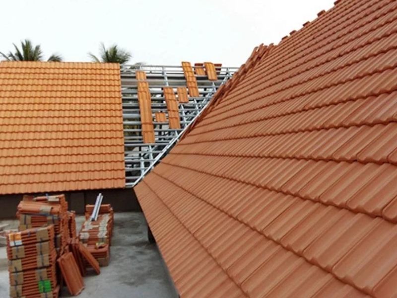 TOP các mẫu nhà mái ngói đẹp và ấn tượng nhất năm 2024 8 trong luong mau nha mai ngoi dep kha nang nen yeu cau khung cot nha phai chiu luc tot