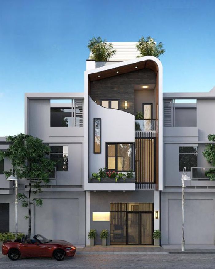 Mẫu Nhà Ống Đẹp 3 Tầng Mặt Tiền 5m Hiện Đại Nhất Năm 2024 3 tuan thu cac quy dinh ve xay dung