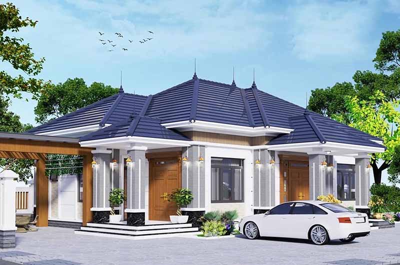 Các mẫu nhà mái Nhật 1 tầng đẹp và hiện đại năm 2024 8 uu diem noi bat cua nha mai nhat 1 tang la co the sua chua va coi noi de dang