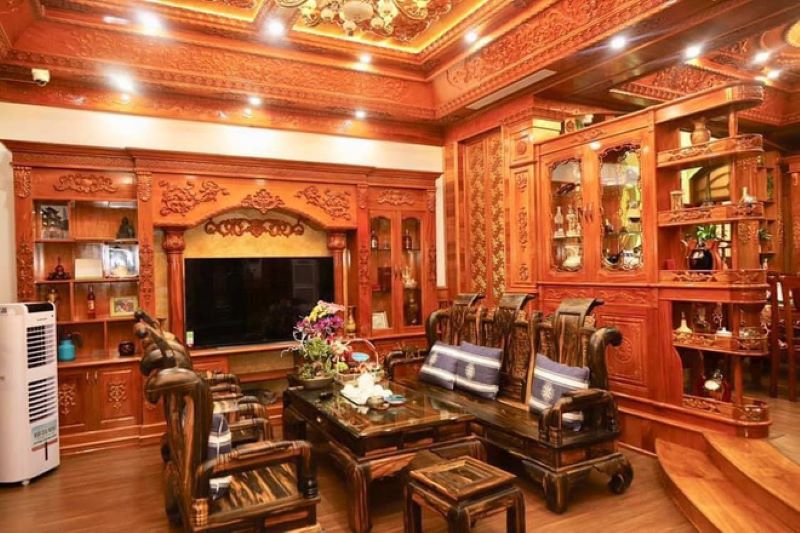 Biệt Thự Gỗ: Mộc Mạc Nhưng Không Kém Phần Đẳng Cấp 6 van go tu nhien mang den khong gian song gan gui voi thien nhien