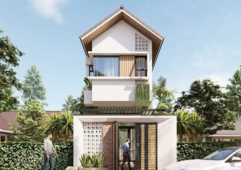Mẫu Nhà Phố 2 Tầng 5x15 Hiện Đại Và Tiết Kiệm Diện Tích 10 xu huong kien truc nha pho 5x15 2 tang trong tuong lai se co nhieu thay doi