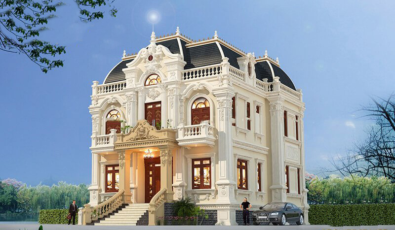 Khám Phá Kiến Trúc Biệt Thự Cổ Điển Pháp Đẳng Cấp Hoàng Gia 2 y nghia cua biet thu co dien phap