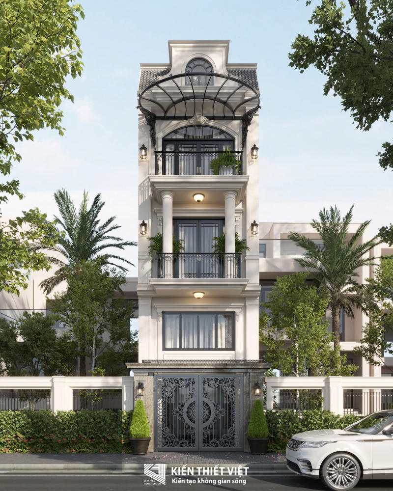 thiết kế nhà phố anh Giang - Quận 11