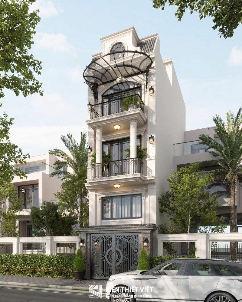thiết kế nhà phố anh Giang - Quận 11