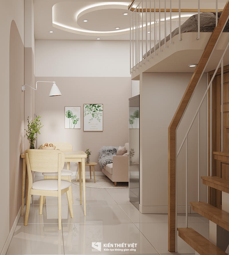 thiết kế dự án nhà phố cho thuê chị Cẩm Thanh - Q8