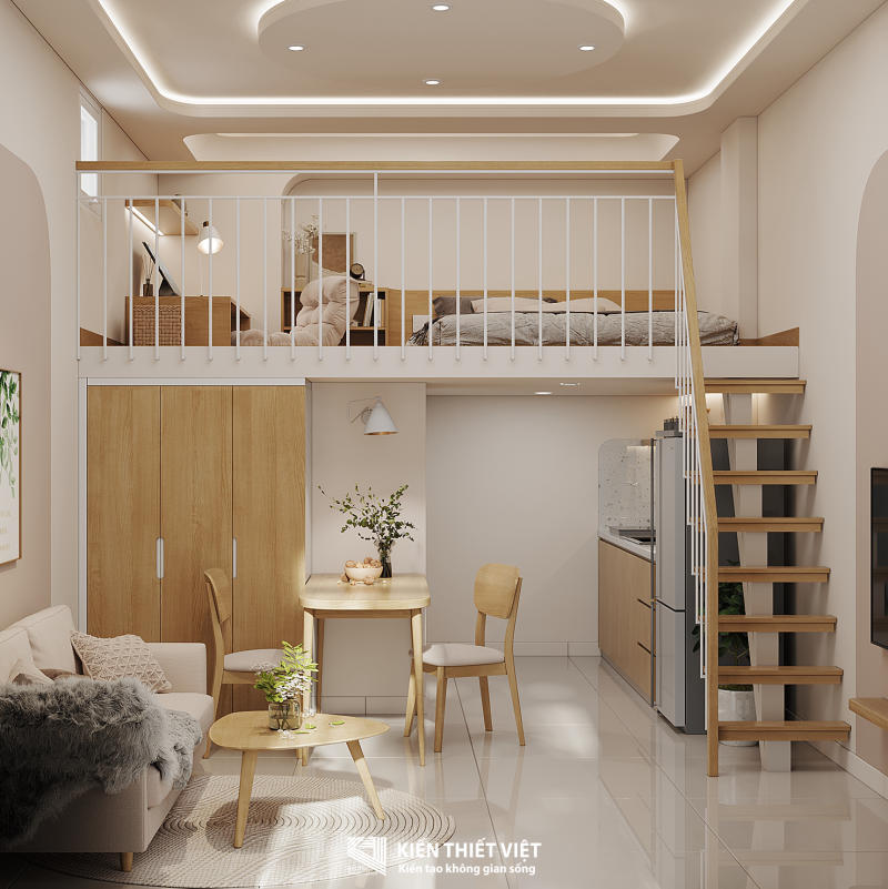 thiết kế dự án nhà phố cho thuê chị Cẩm Thanh - Q8