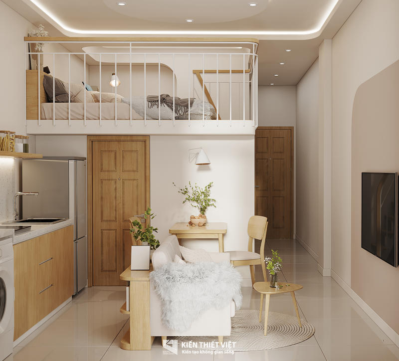 thiết kế dự án nhà phố cho thuê chị Cẩm Thanh - Q8