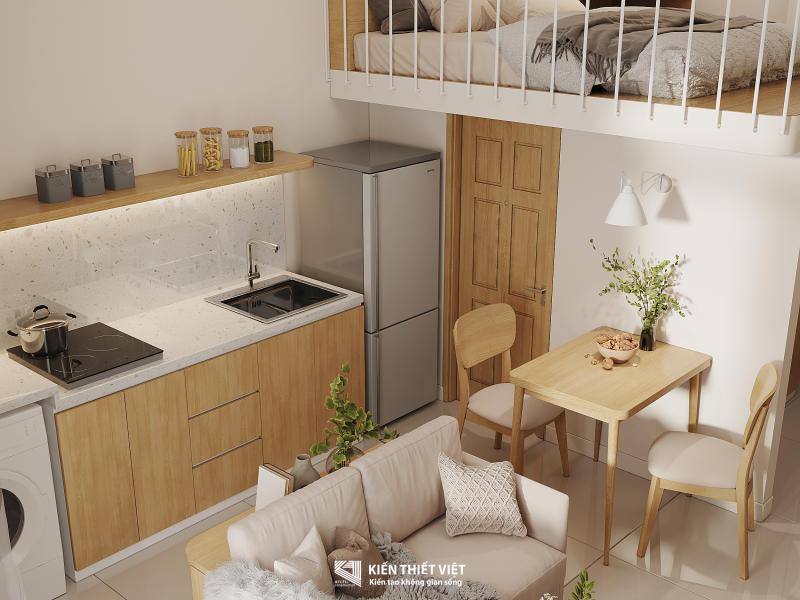 thiết kế dự án nhà phố cho thuê chị Cẩm Thanh - Q8