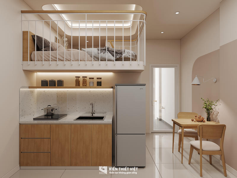 thiết kế dự án nhà phố cho thuê chị Cẩm Thanh - Q8