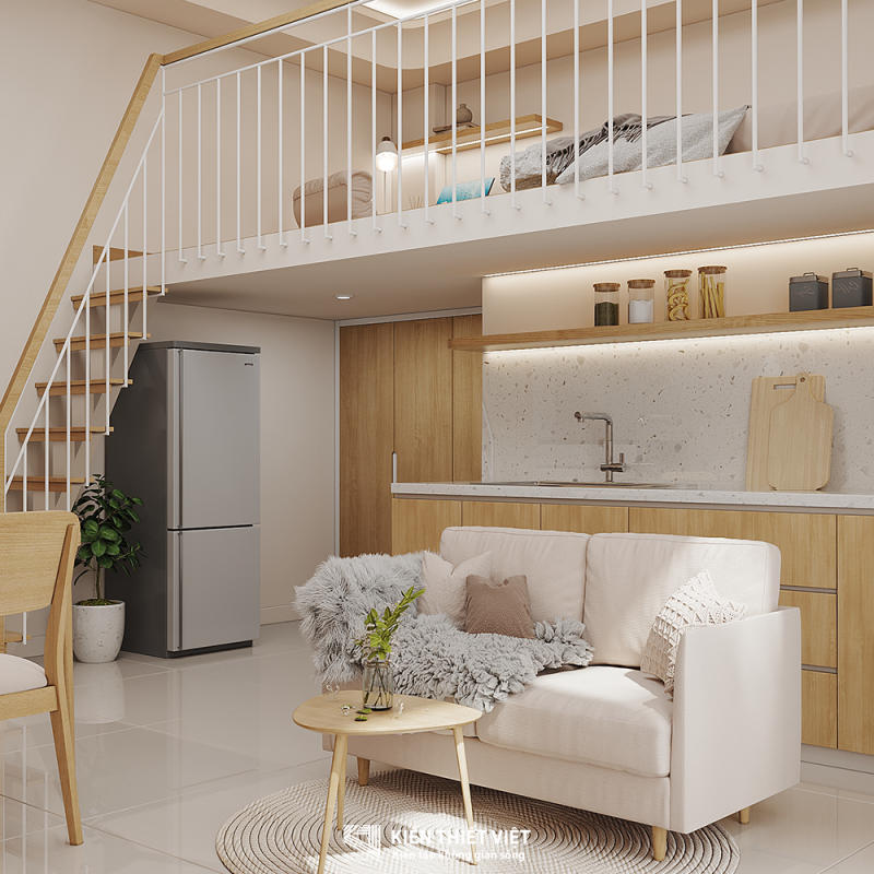 thiết kế dự án nhà phố cho thuê chị Cẩm Thanh - Q8