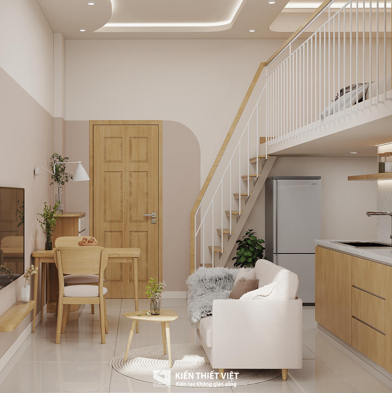 thiết kế dự án nhà phố cho thuê chị Cẩm Thanh - Q8