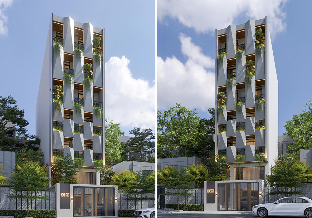 Thiết kế nhà anh Cường Vũng tàu