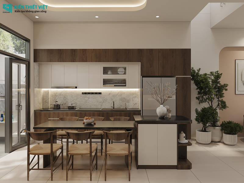 Thiết kế nhà chị Quỳnh Bình Chánh