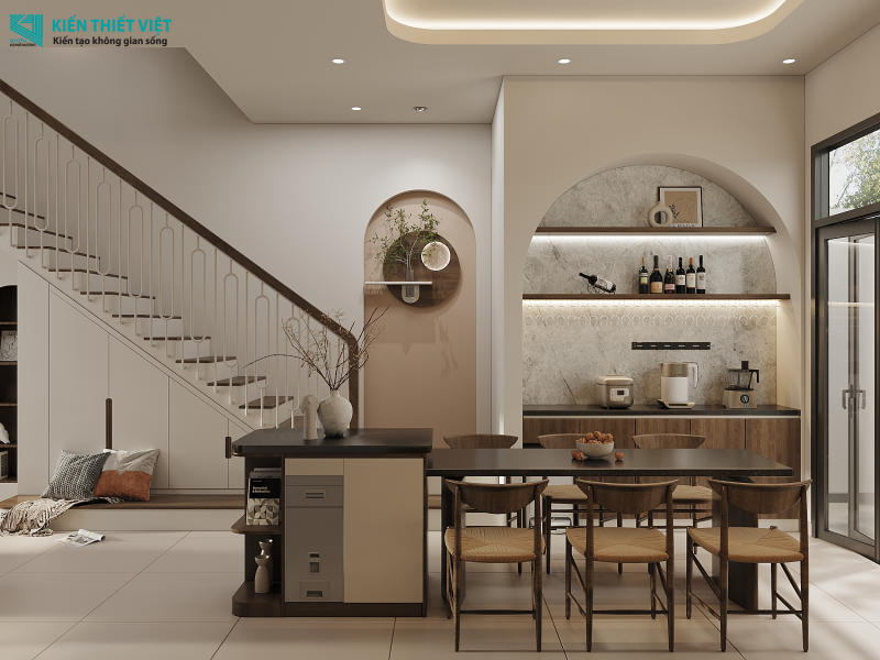 Thiết kế nhà chị Quỳnh Bình Chánh