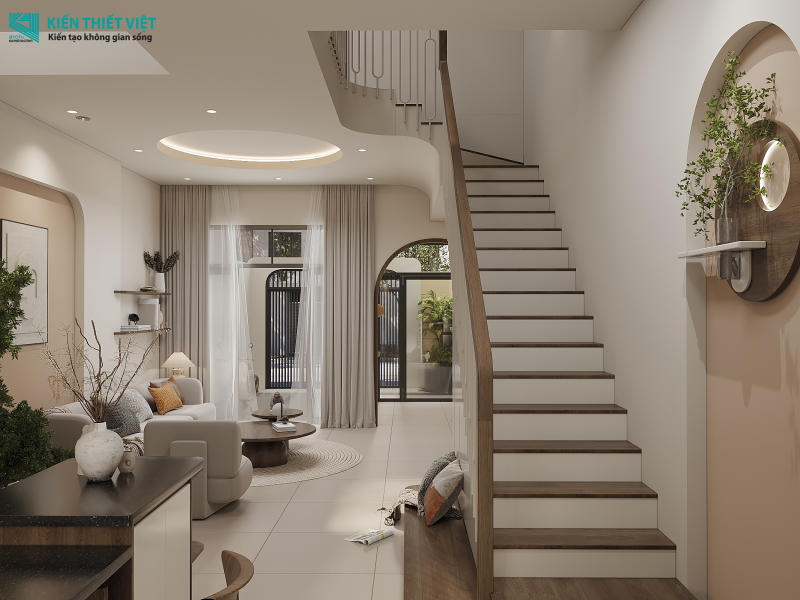Thiết kế nhà chị Quỳnh Bình Chánh