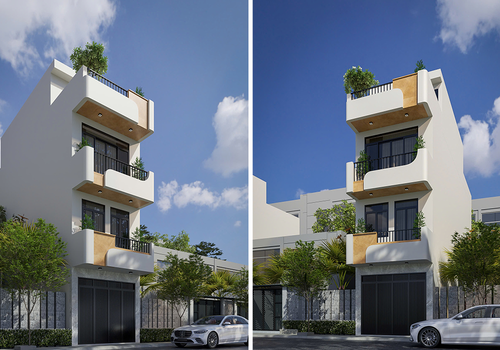 Thiết kế nhà anh Long Tân Bình